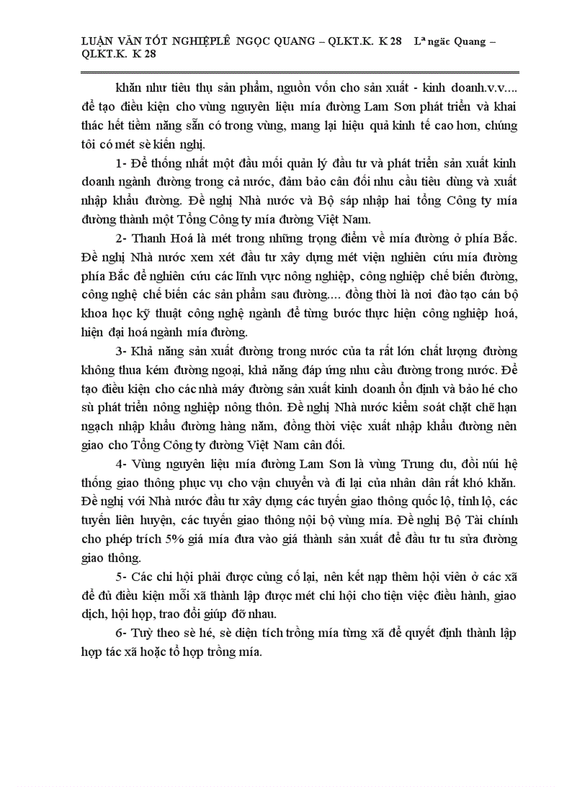 image for page Một số giải pháp cơ bản về phát triển vùng Nguyên liệu Công ty Cổ phần mía đường Lam Sơn 1