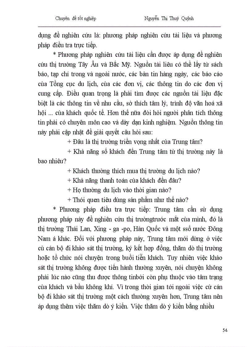 image for page Một số giải pháp nhằm phát triển hoạt động kinh doanh lữ hành quốc tế tại Công ty Du lịch Hà Nội Toserco 1