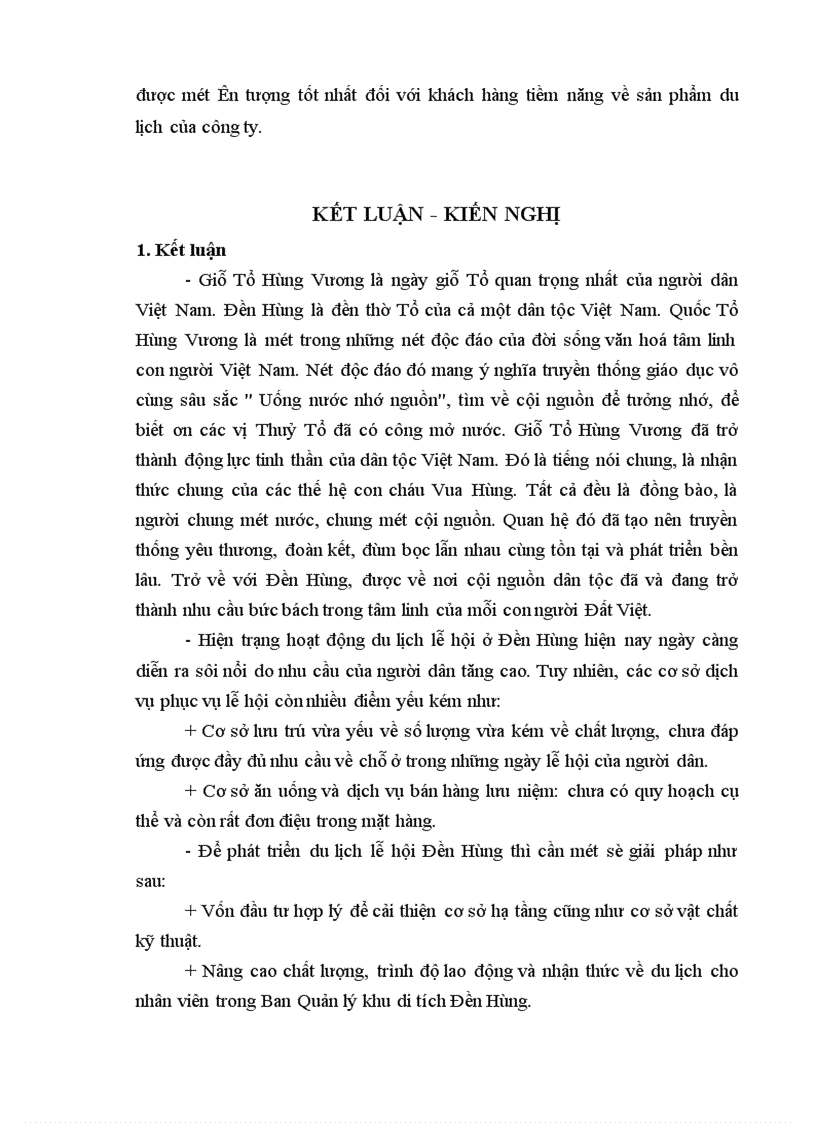 image for page Hoàn thiện tour du lịch lễ hội đến Đền Hùng đóng góp cho việc phát triển du lịch văn hoá lễ hội ở Việt Nam 1