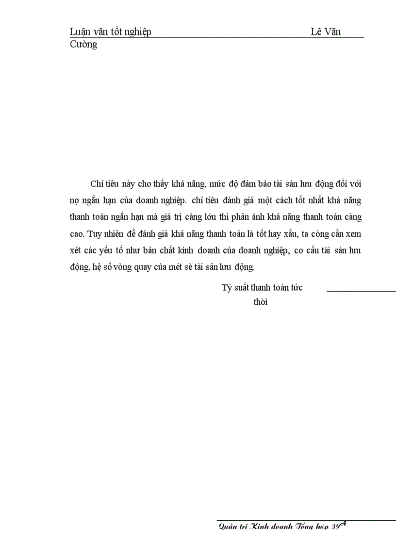 image for page Một số giải pháp nâng cao hiệu qủa sử dụng vốn ở Nhà máy in Diên Hồng Nhà xuất bản Giáo dục