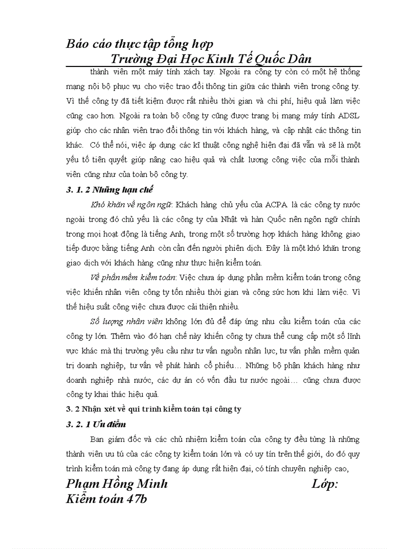 image for page Báo cáo thực tập tổng hợp của công ty TNHH kiểm toán và tư vấn NEXIA ACPA