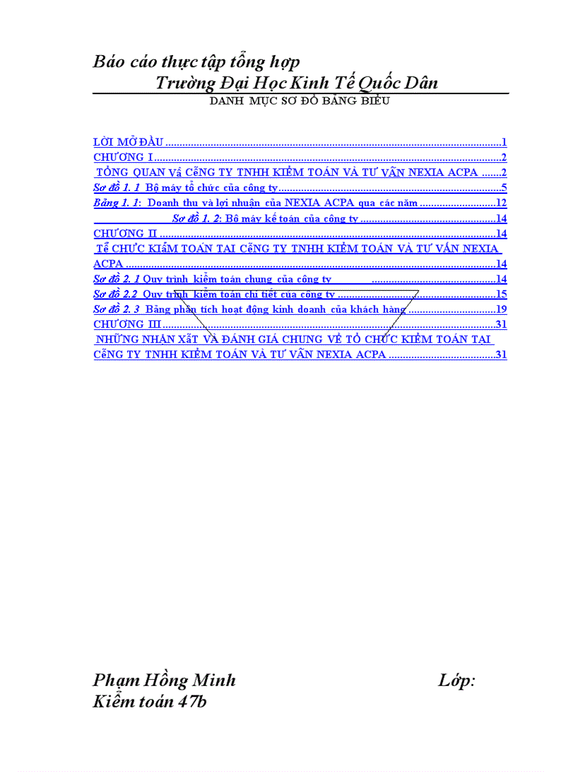 image for page Báo cáo thực tập tổng hợp của công ty TNHH kiểm toán và tư vấn NEXIA ACPA