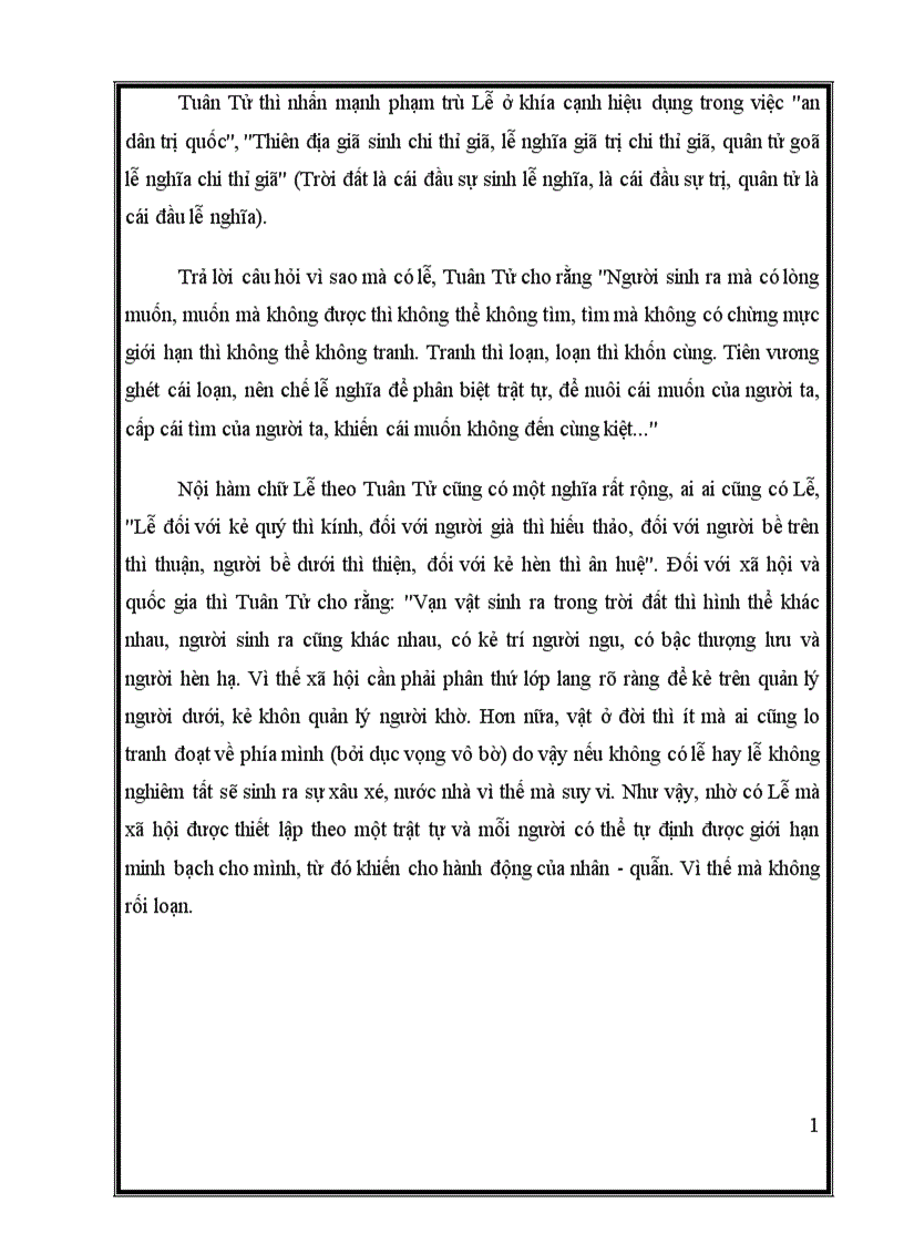 image for page Tư tưởng nhân văn trong quan niệm về Nhân Lễ Nghĩa của Nho Giáo