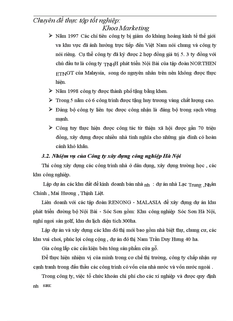 image for page Kết quả hoạt động sản xuất kinh doanh và thực trạng tổ chức thu thập thông tin Nghiên cứu khách hàng của công ty xây dựng công nghiệp HN 1