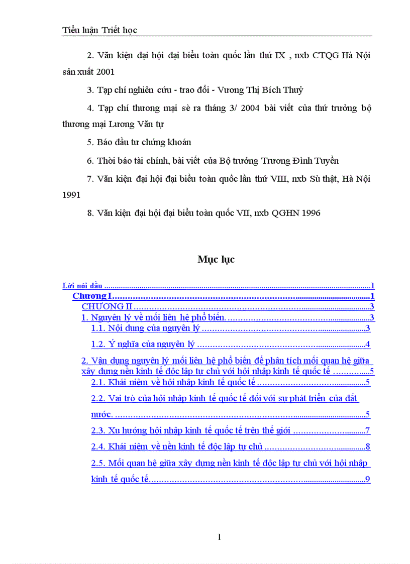 image for page Phép biện chứng về mối liên hệ phố biến và vận dụng phân tích mối liên hệ giữa xây dựng nền kinh tế độc lập tự chủ với hội nhập kinh tế quốc tế 1