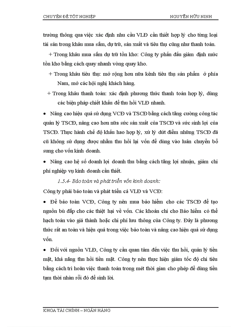image for page Phân tích tình hình tài chính thông qua hệ thống báo cáo tài chính kế toán và các biện pháp nâng cao hiệu quả sử dụng vốn kinh doanh tại Công ty XNK Thiết bị điện ảnh truyền hình 1
