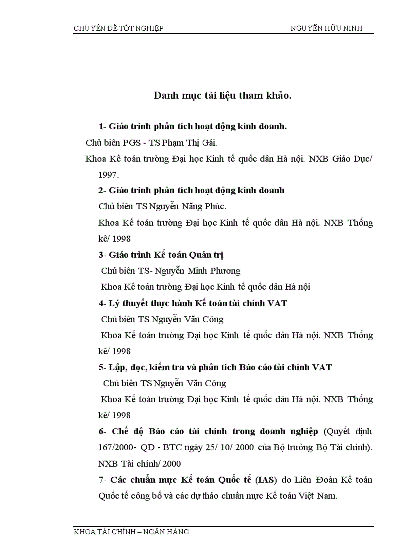 image for page Phân tích tình hình tài chính thông qua hệ thống báo cáo tài chính kế toán và các biện pháp nâng cao hiệu quả sử dụng vốn kinh doanh tại Công ty XNK Thiết bị điện ảnh truyền hình 1