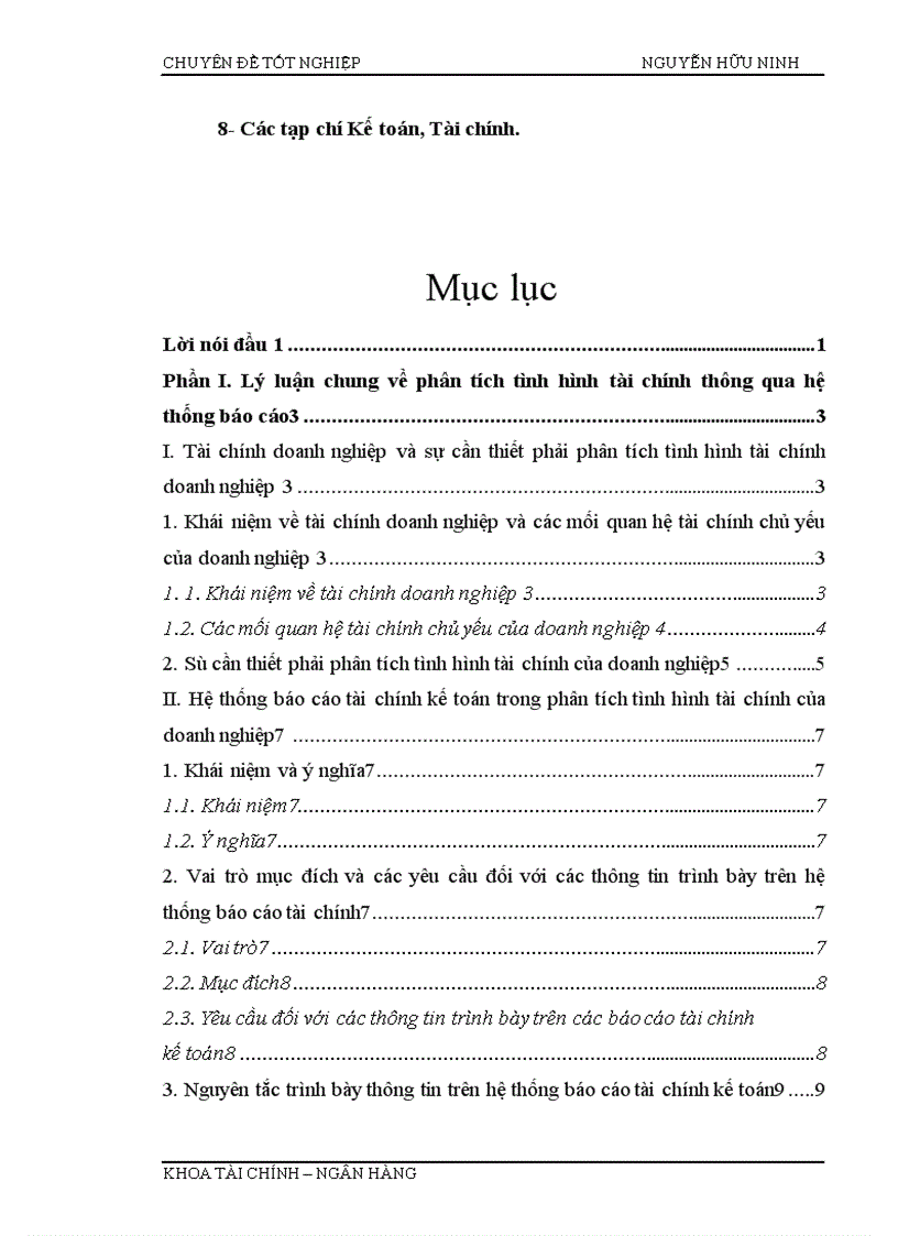 image for page Phân tích tình hình tài chính thông qua hệ thống báo cáo tài chính kế toán và các biện pháp nâng cao hiệu quả sử dụng vốn kinh doanh tại Công ty XNK Thiết bị điện ảnh truyền hình 1