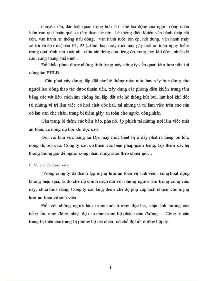 image for page thực trạng công tác BHLĐ tại công ty và mạnh dạn đề suất một số biện pháp giải pháp ATLĐ VSLĐ tại công ty