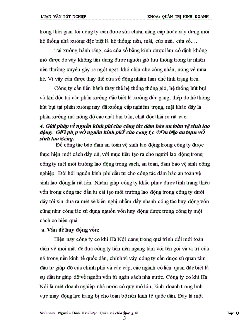 image for page Thực trạng công tác đảm bảo an toàn vệ sinh lao động tại công ty cơ khí Hà Nội