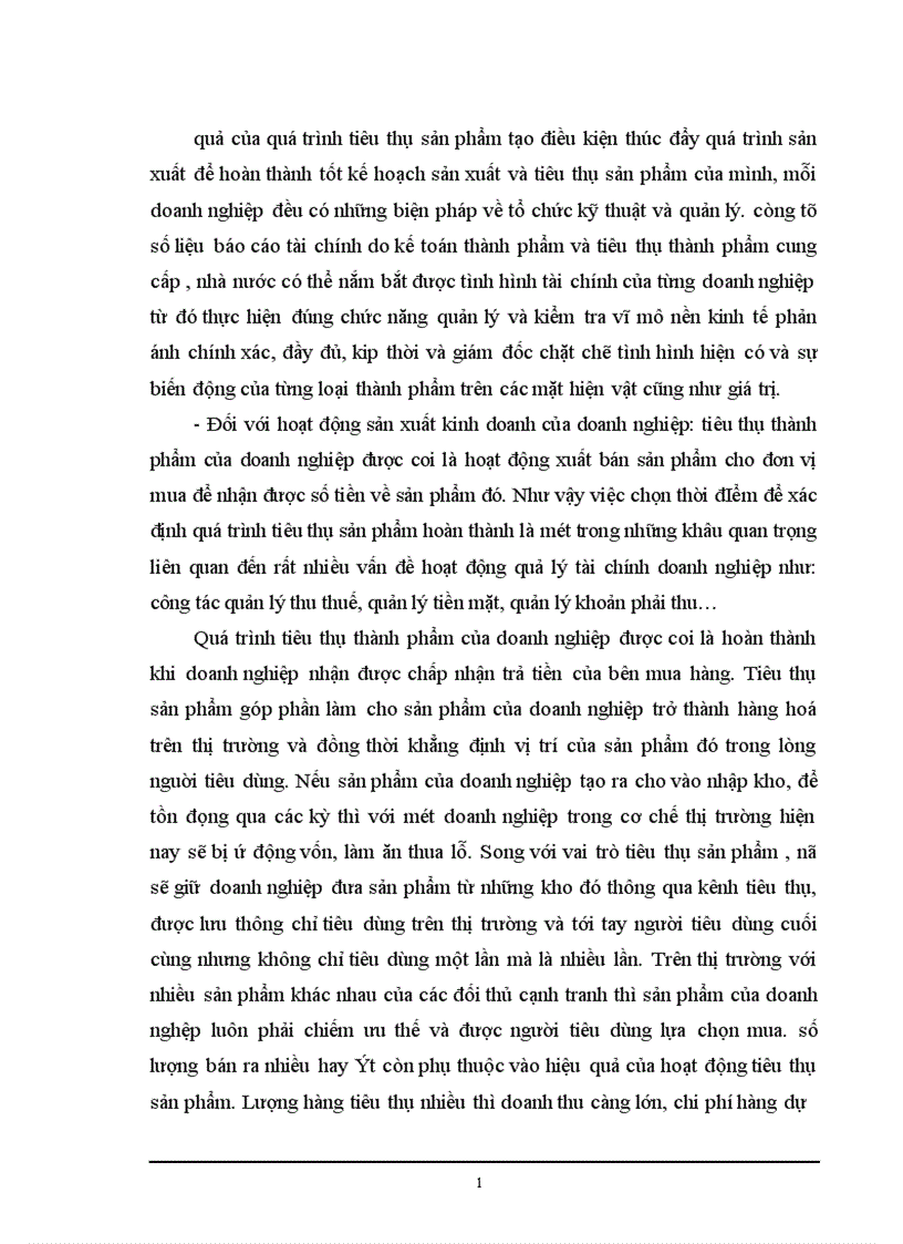 image for page Kế toán thành phẩm tiêu tiêu thụ thành phẩm và xác định kết quả kinh doanh ở công ty sản xuất bao bì và hàng xuất khẩu 1