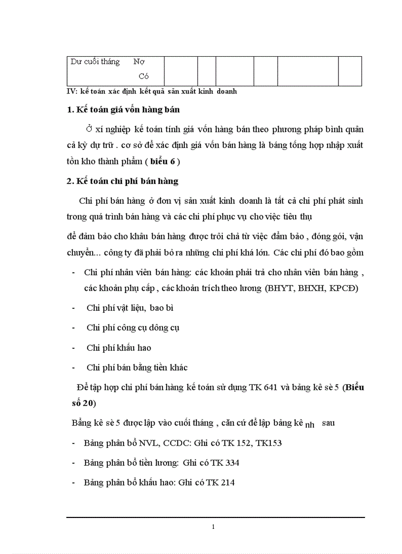 image for page Kế toán thành phẩm tiêu tiêu thụ thành phẩm và xác định kết quả kinh doanh ở công ty sản xuất bao bì và hàng xuất khẩu 1