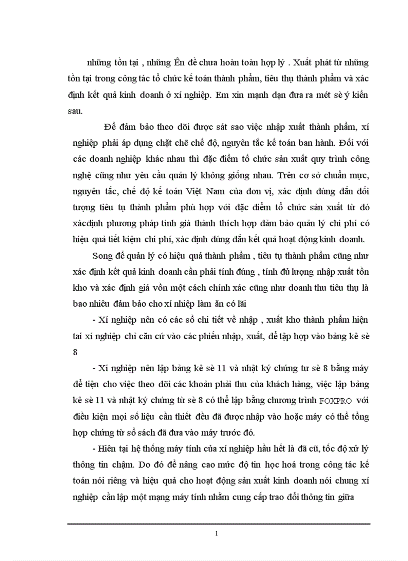 image for page Kế toán thành phẩm tiêu tiêu thụ thành phẩm và xác định kết quả kinh doanh ở công ty sản xuất bao bì và hàng xuất khẩu 1