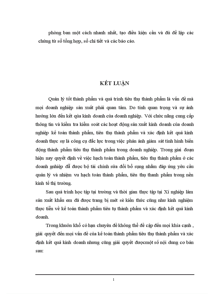 image for page Kế toán thành phẩm tiêu tiêu thụ thành phẩm và xác định kết quả kinh doanh ở công ty sản xuất bao bì và hàng xuất khẩu 1