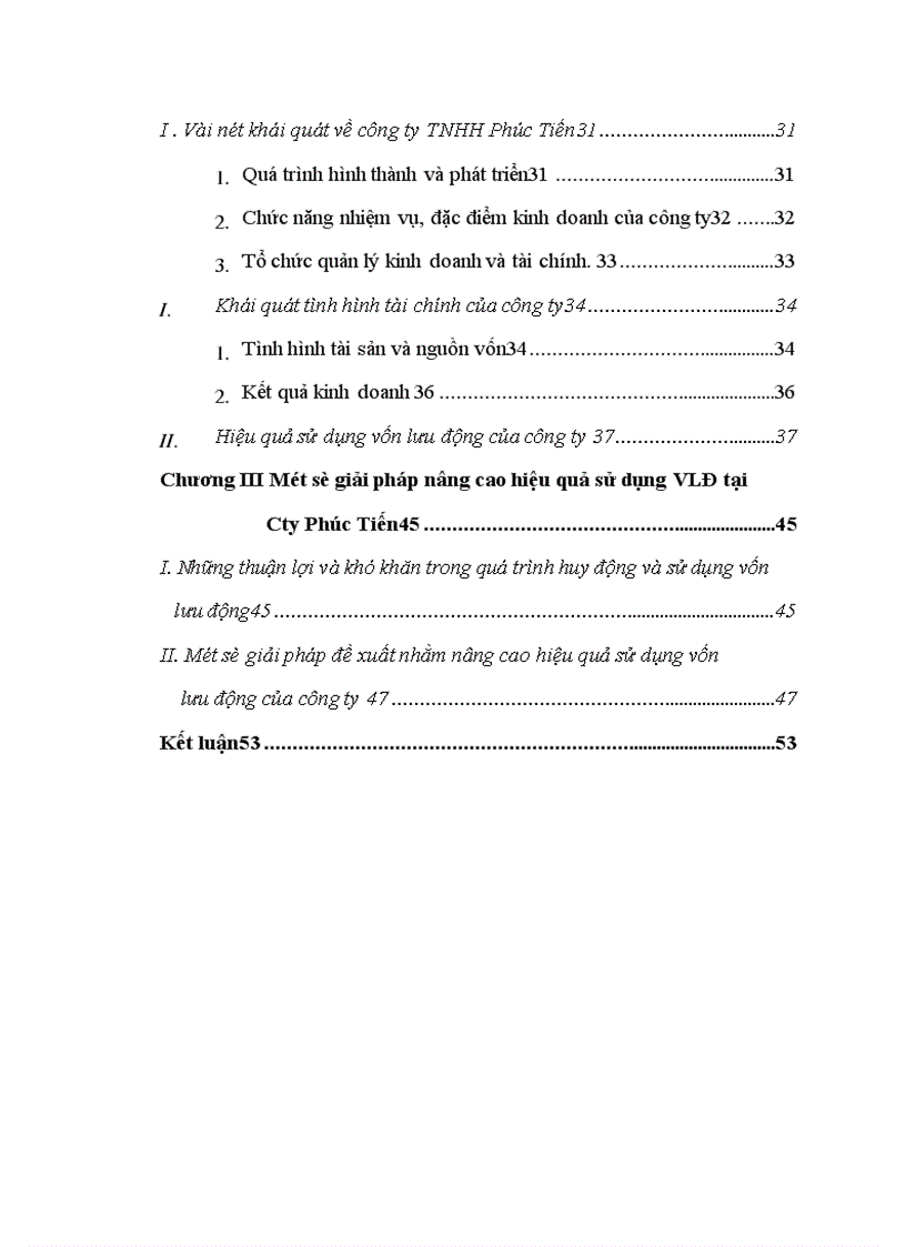 image for page Vốn lưu động và các biên pháp nâng cao hiệu quả sử dụng vốn lưu động tại công ty TNHH Phúc Tiến 1
