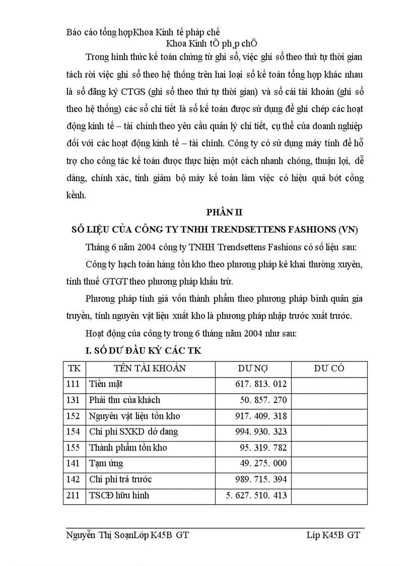 image for page Hoàn thiện công tác hạch toán kế toán tại Công ty TNHH Trend Setters Fashions Việt Nam 1