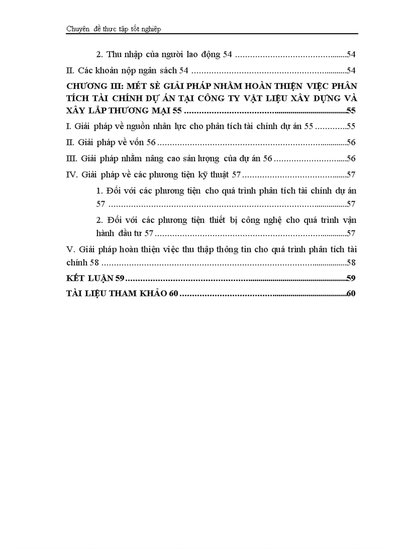 image for page Phân tích dự án đầu tư xây dựng tổ hợp sản xuất bê tông thương phẩm và bê tông đúc sẵn của Công ty vật liệu xây dựng và xây lắp thương mại Bộ thương mại