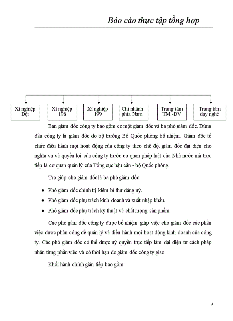 image for page Báo cáo thực tập tổng hợp của Công ty 20
