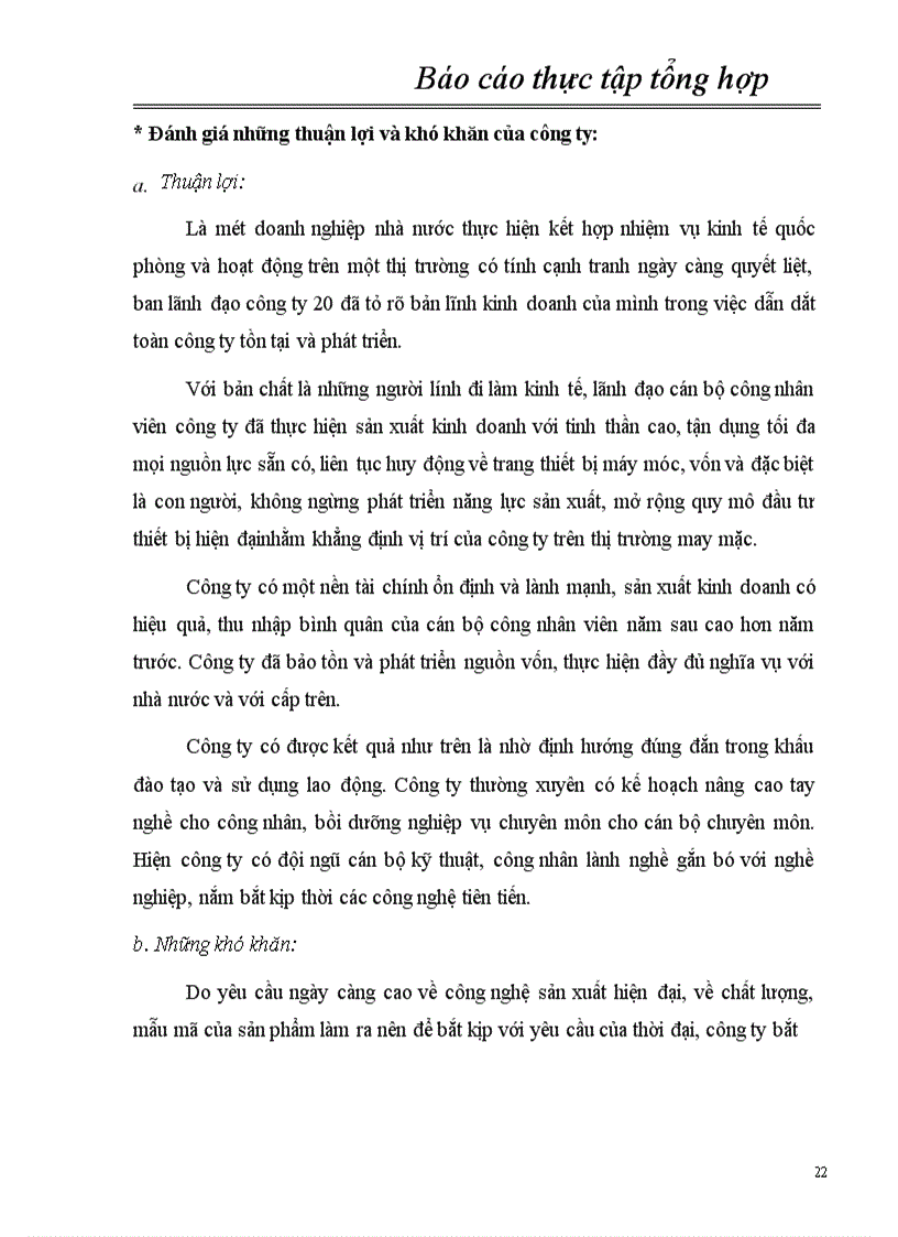 image for page Báo cáo thực tập tổng hợp của Công ty 20