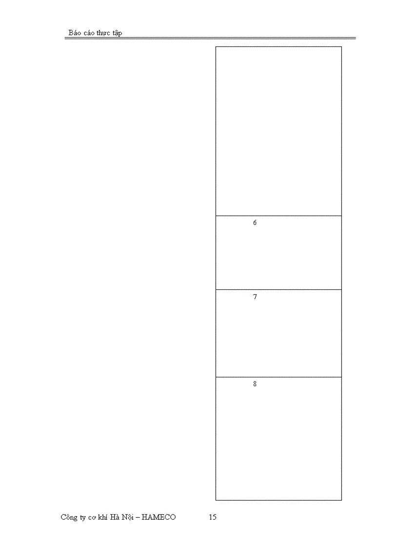 image for page Báo cáo thực tập tổng hợp của công ty cơ khí Hà Nội 1