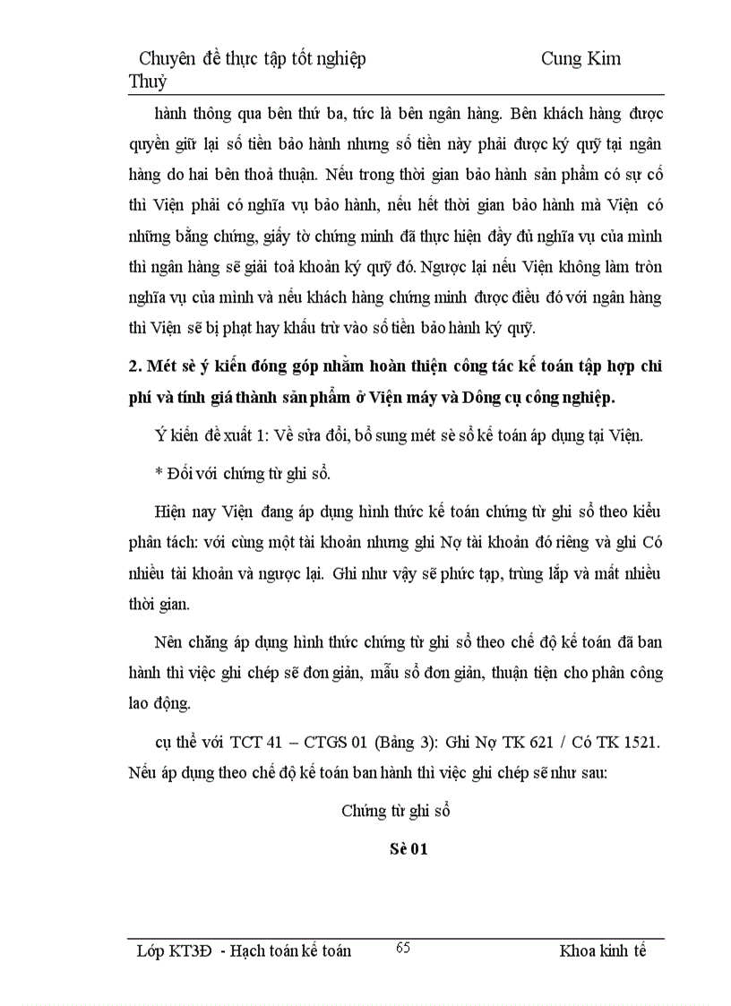 image for page Tổ chức công tác hạch toán chi phí sản xuất và tính giá thành sản phẩm 1