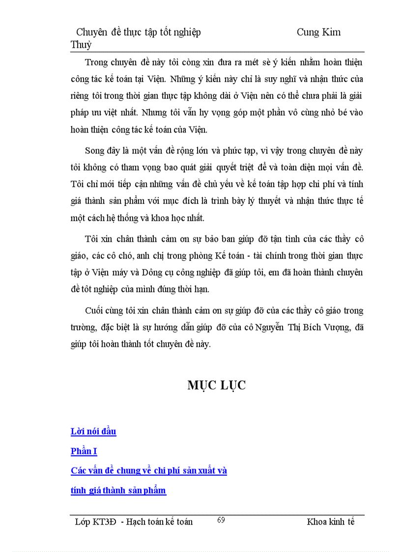 image for page Tổ chức công tác hạch toán chi phí sản xuất và tính giá thành sản phẩm 1