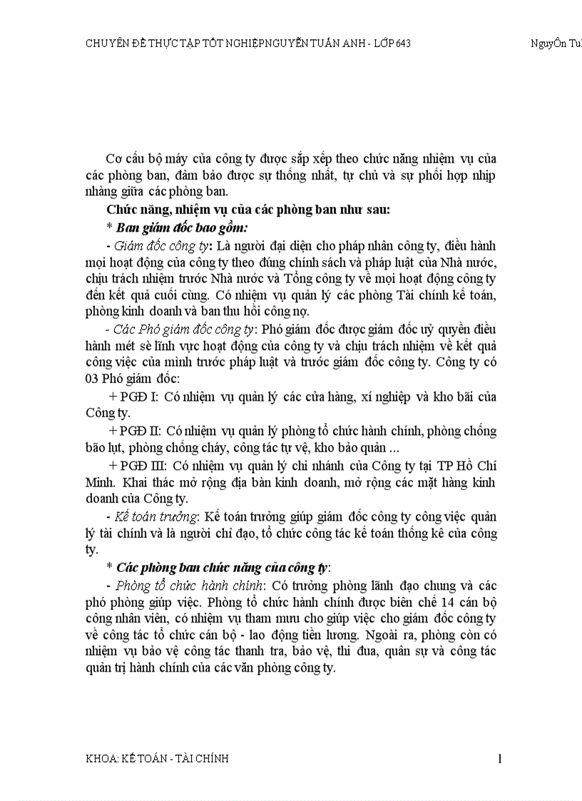 image for page Tổ chức quản lý và hạch toán TSCĐ nhằm nâng cao hiệu quả sử dụng TSCĐ ở công ty kinh doanh thép và vật tư Hà nội