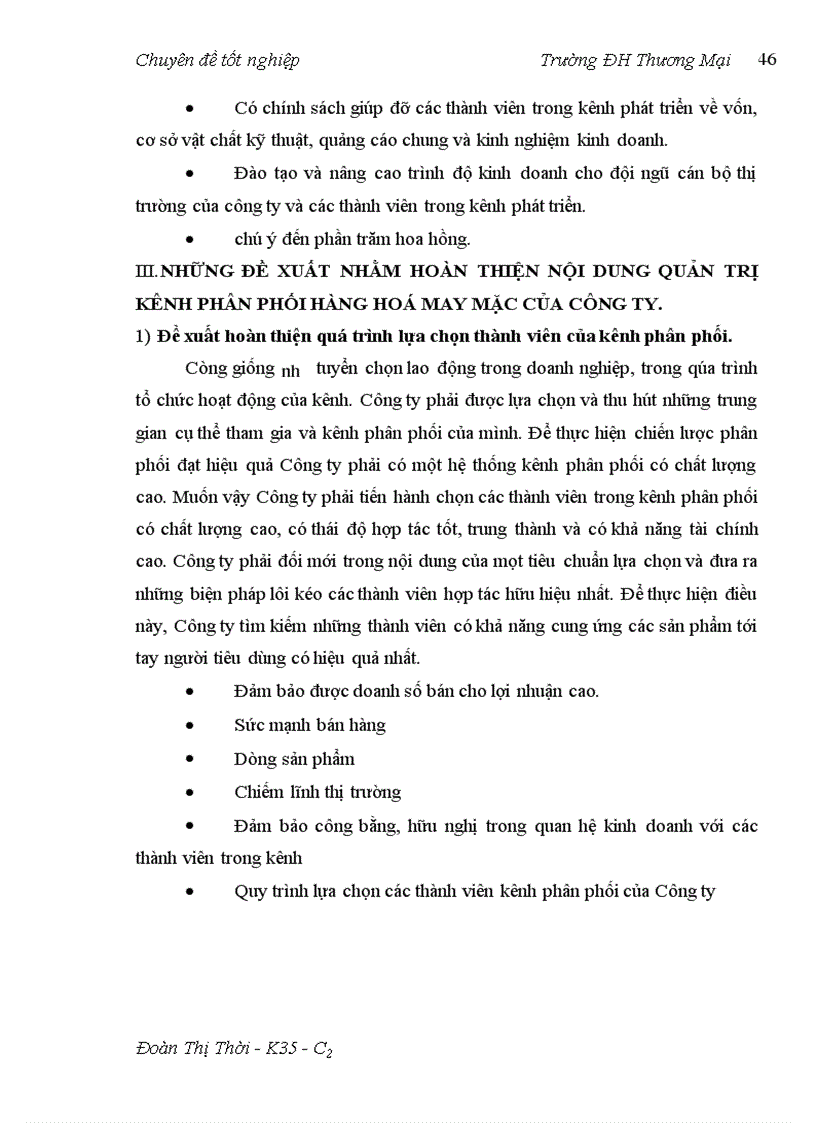 image for page Hoàn thiện quản trị kênh phân phối mặt hàng may mặc xuất khẩu tại công ty XNK Tổng hợp I 1
