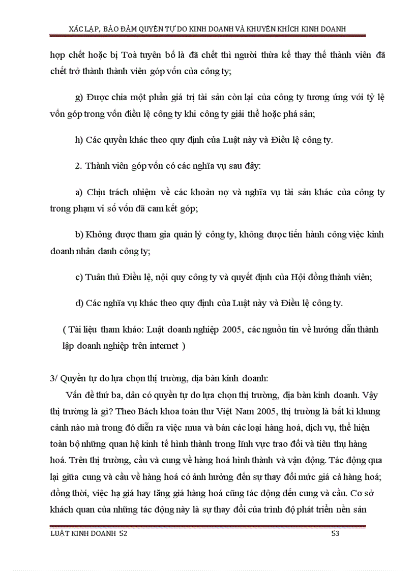 image for page Xác lập bảo đảm quyền tự do kinh doanh và khuyến khích kinh doanh