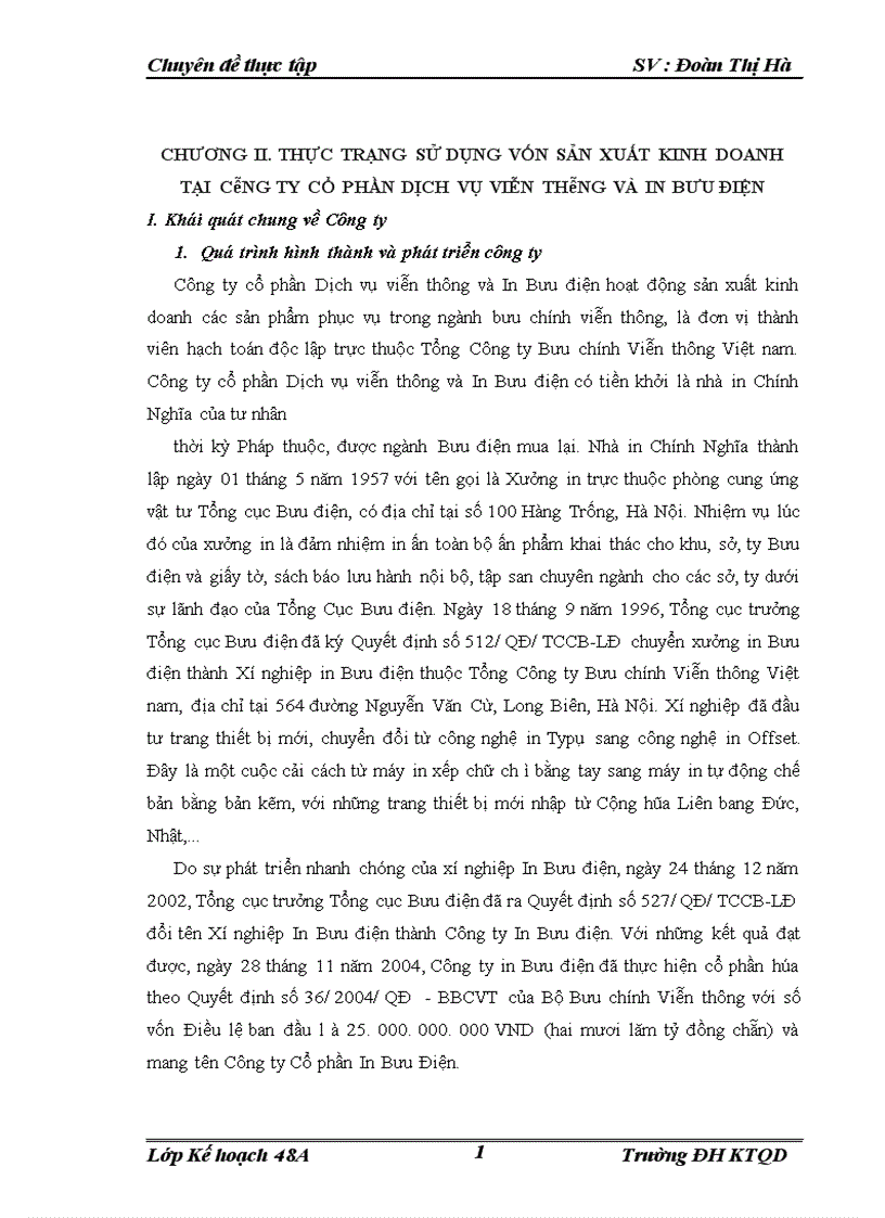 image for page Nâng cao hiệu quả sử dụng vốn sản xuất kinh doanh tại Công ty Cổ phần dịch vụ Viễn thông và In bưu điện