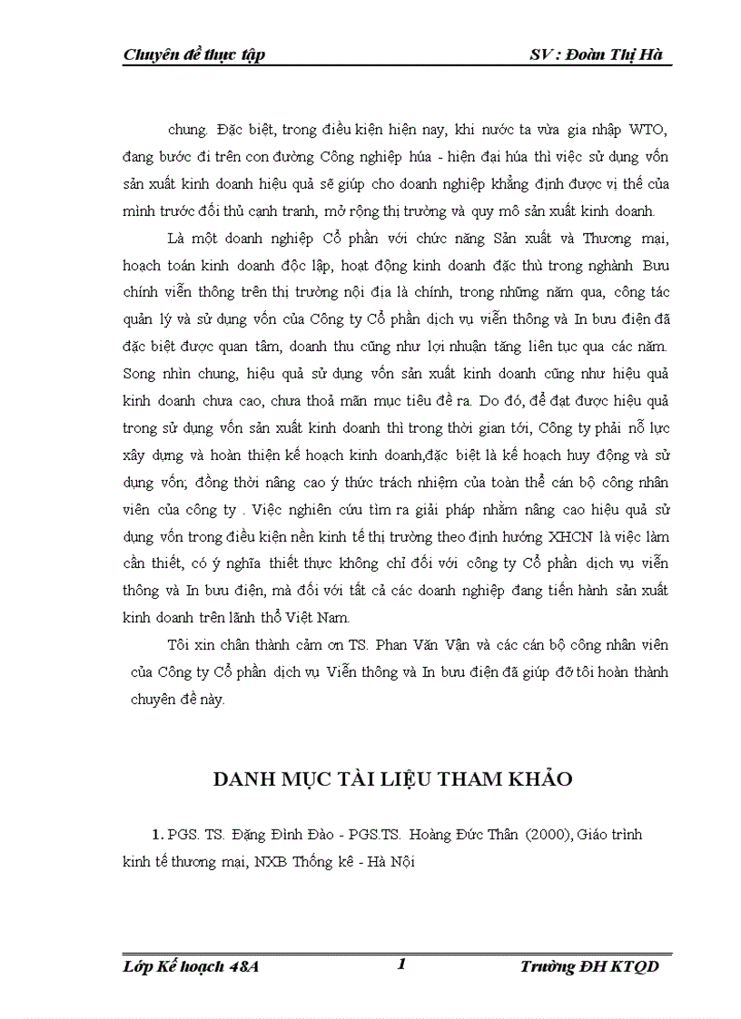 image for page Nâng cao hiệu quả sử dụng vốn sản xuất kinh doanh tại Công ty Cổ phần dịch vụ Viễn thông và In bưu điện