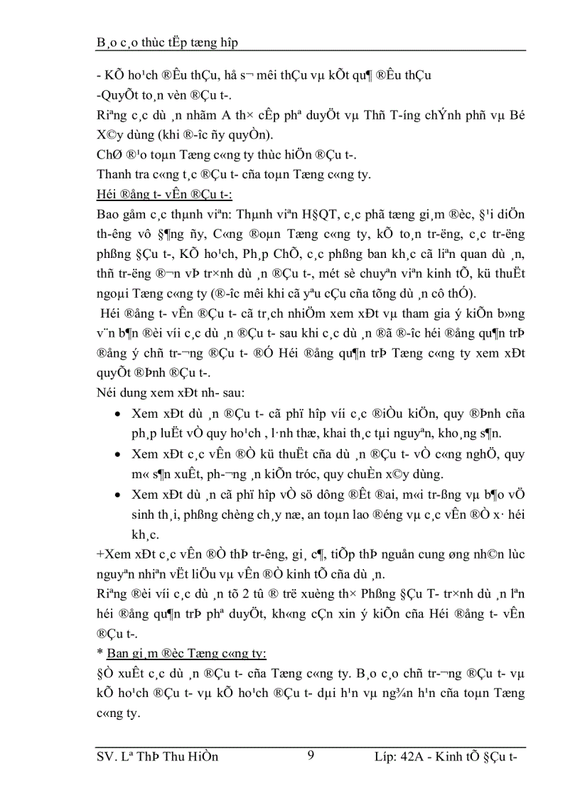image for page Phương hướng và giải pháp nâng cao hiệu quả hoạt động đầu tư của Tổng công ty đến năm