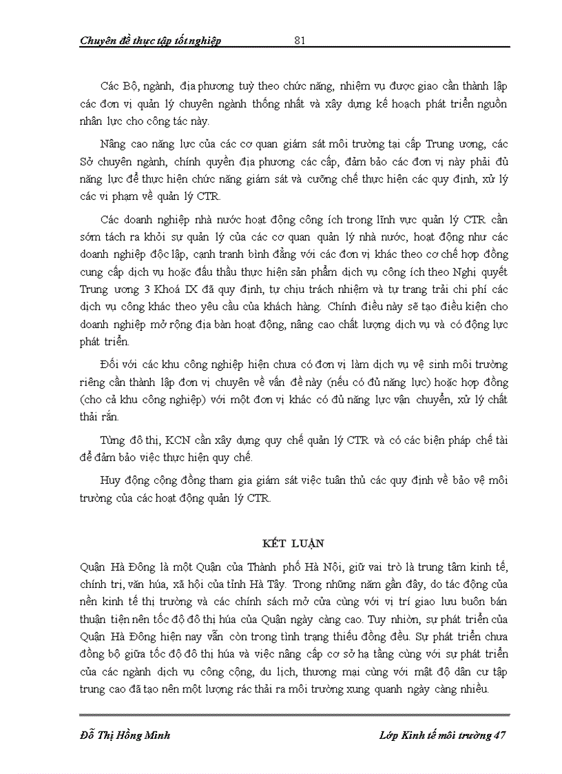 image for page Nghiên cứu đề xuất mô hình quản lý chất thải rắn tại Quận Hà Đông thành phố Hà Nội 1