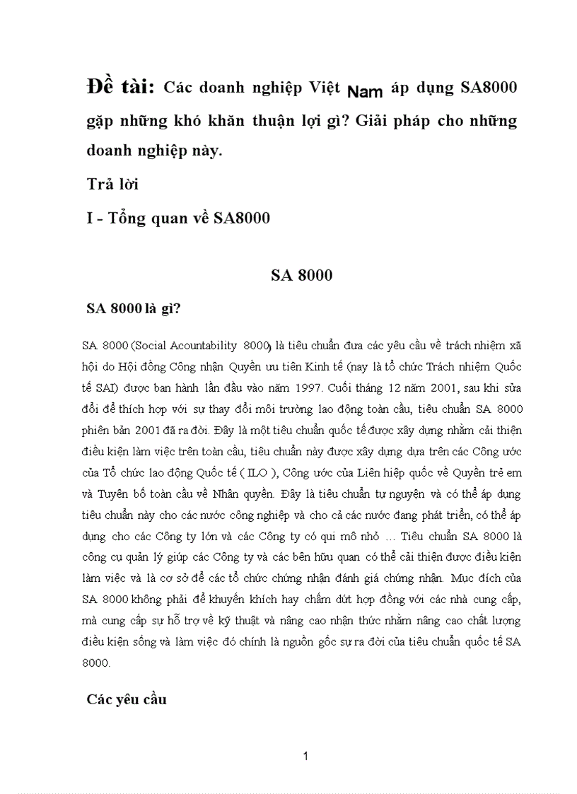 image for page Các doanh nghiệp Việt Nam áp dụng SA8000 gặp những khó khăn thuận lợi gì 1