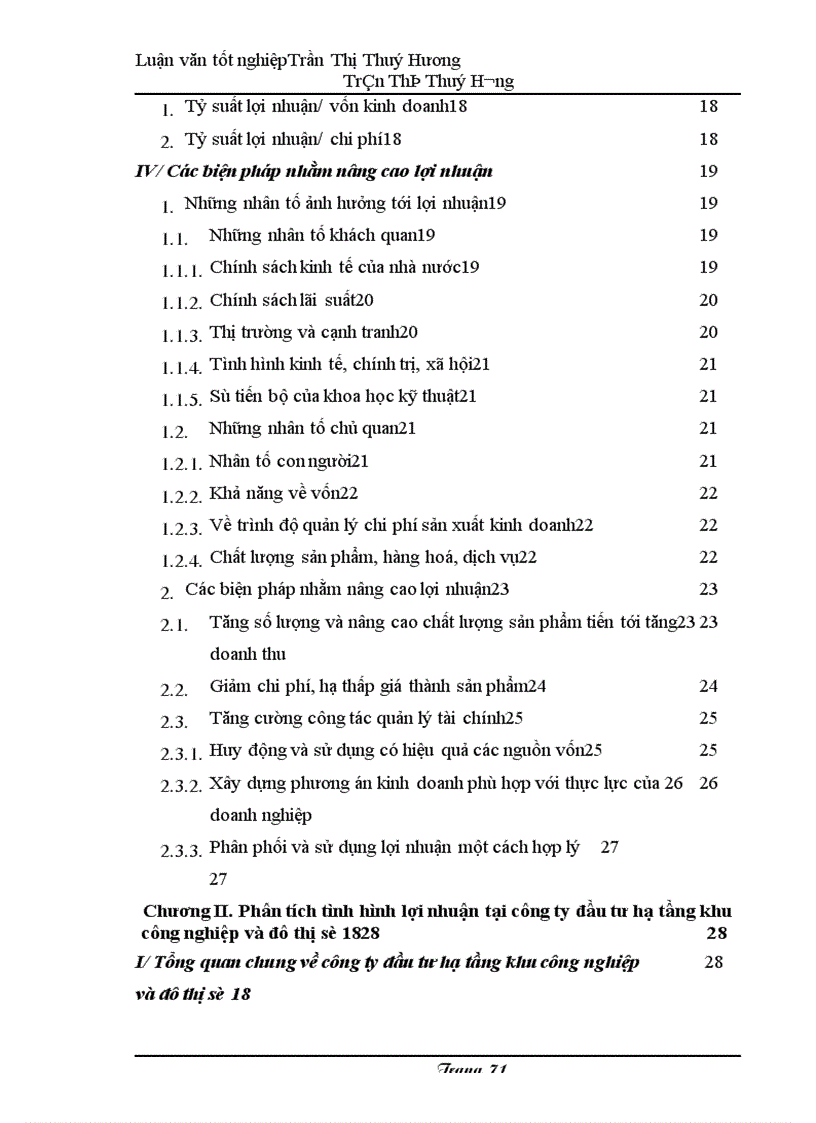 image for page một số giải pháp nâng cao lợi nhuận tại công ty đầu tư hạ tầng khu công nghiệp và đô thị số 18 1