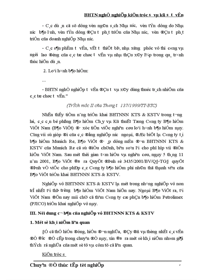image for page Bảo hiểm trách nhiệm nghề nghiệp cho kiến trúc sư và kỹ sư tư vấn tại Công ty Bảo hiểm Hà Nội Thực trạng và giải pháp 1