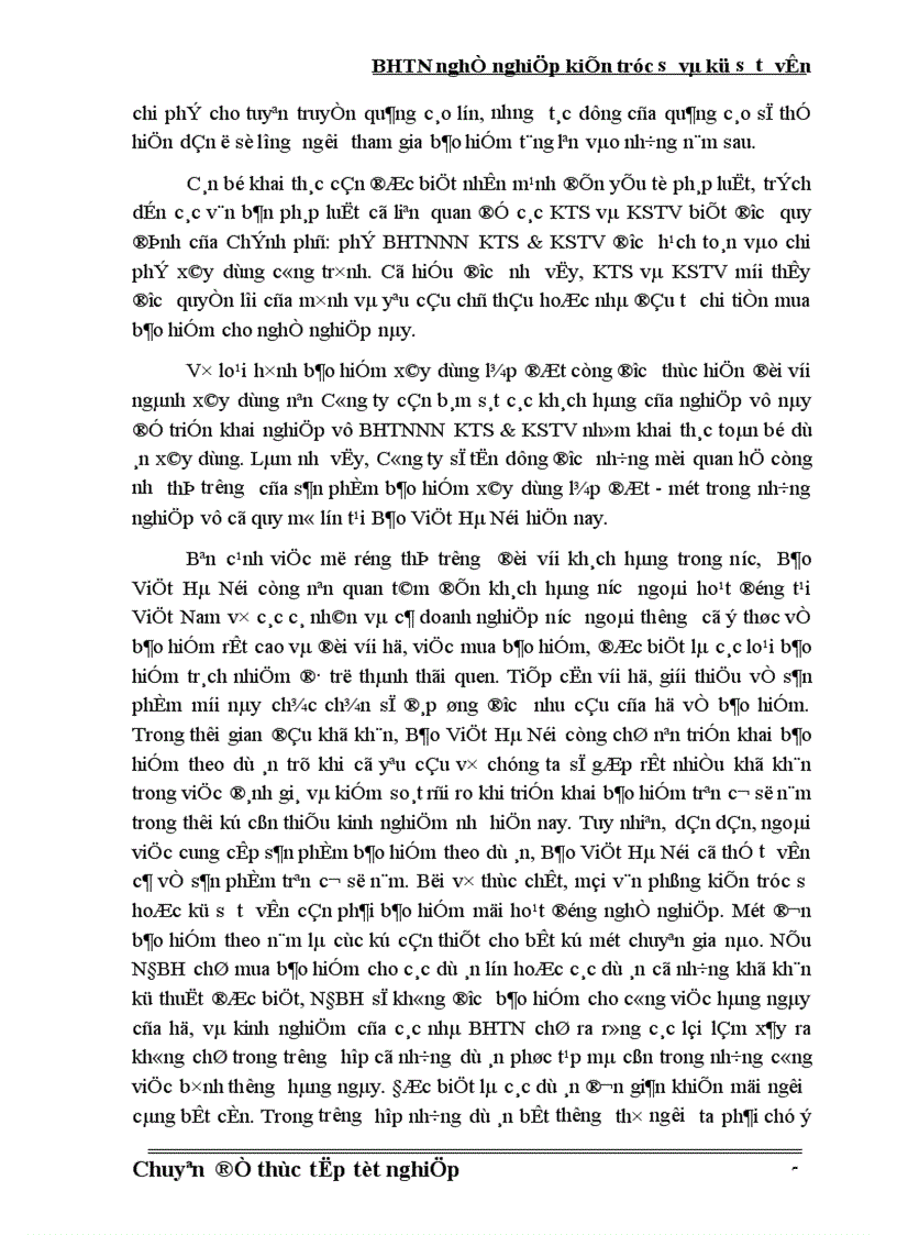 image for page Bảo hiểm trách nhiệm nghề nghiệp cho kiến trúc sư và kỹ sư tư vấn tại Công ty Bảo hiểm Hà Nội Thực trạng và giải pháp 1