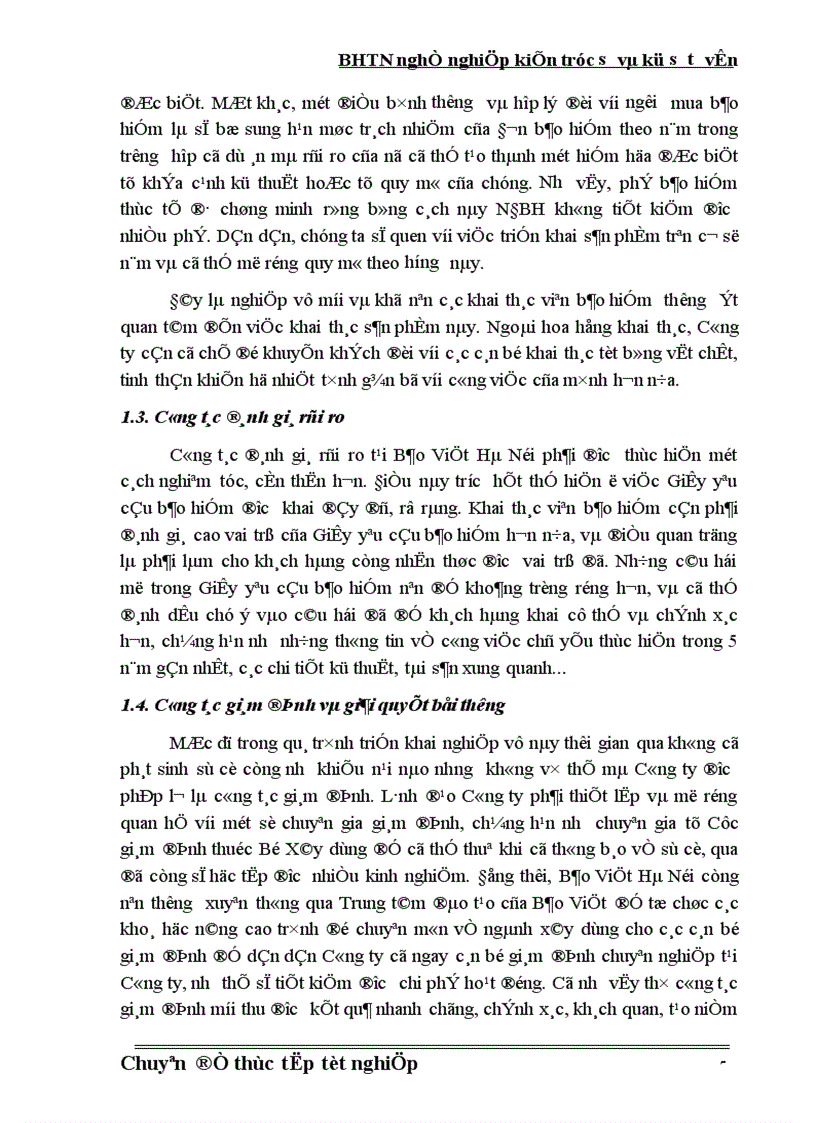 image for page Bảo hiểm trách nhiệm nghề nghiệp cho kiến trúc sư và kỹ sư tư vấn tại Công ty Bảo hiểm Hà Nội Thực trạng và giải pháp 1