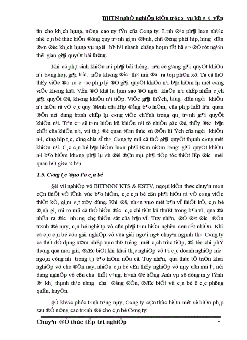 image for page Bảo hiểm trách nhiệm nghề nghiệp cho kiến trúc sư và kỹ sư tư vấn tại Công ty Bảo hiểm Hà Nội Thực trạng và giải pháp 1