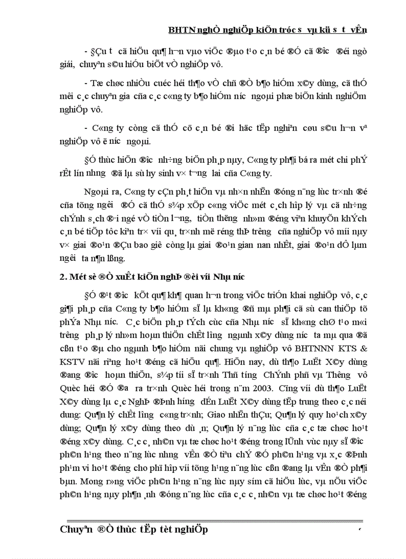 image for page Bảo hiểm trách nhiệm nghề nghiệp cho kiến trúc sư và kỹ sư tư vấn tại Công ty Bảo hiểm Hà Nội Thực trạng và giải pháp 1