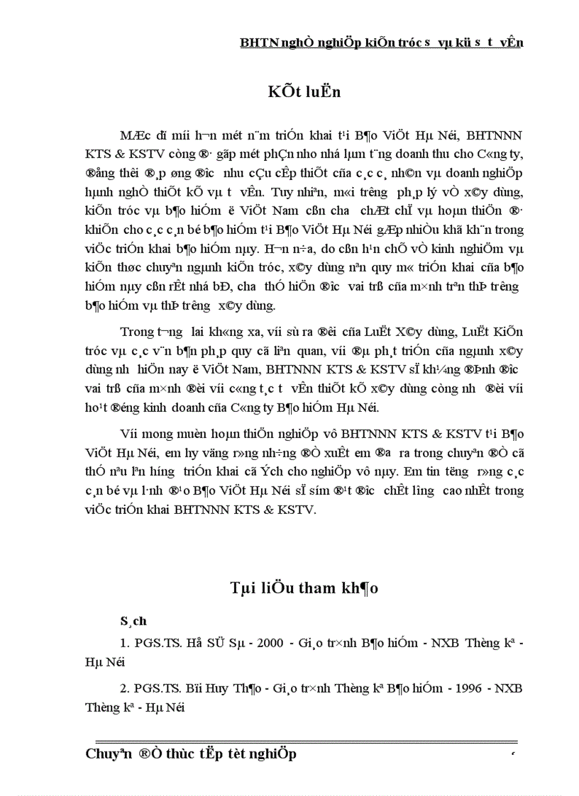 image for page Bảo hiểm trách nhiệm nghề nghiệp cho kiến trúc sư và kỹ sư tư vấn tại Công ty Bảo hiểm Hà Nội Thực trạng và giải pháp 1