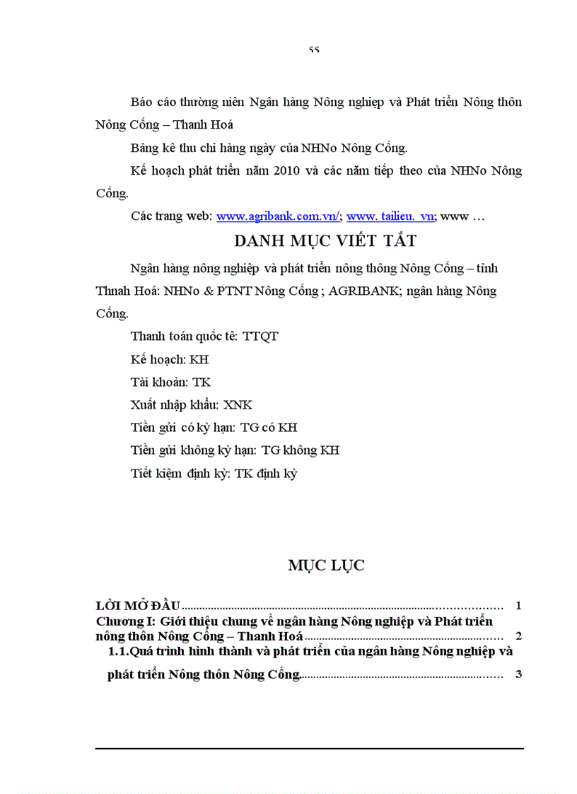 image for page Giải pháp nhằm nâng cao hiệu quả của hoạt động thanh toán quốc tế tại ngân hàng nông nghiệp và phát triển nông thôn tỉnh Thanh Hoá chi nhánh Nông Cống