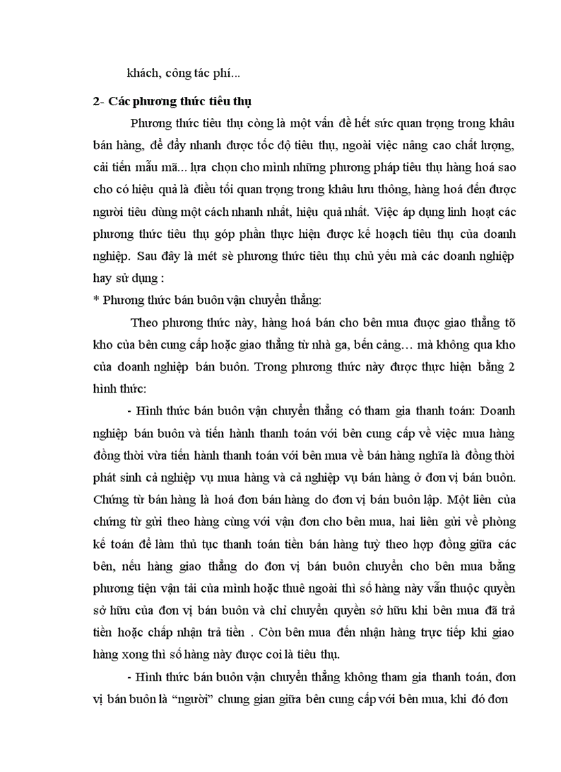 image for page Hoàn thiện hạch toán tiêu thụ hàng hoá và xác định kết quả tiêu thụ tại Công ty Thương mại Lâm sản Hà Nội 1