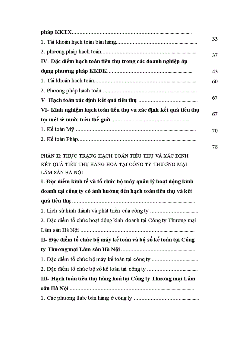 image for page Hoàn thiện hạch toán tiêu thụ hàng hoá và xác định kết quả tiêu thụ tại Công ty Thương mại Lâm sản Hà Nội 1