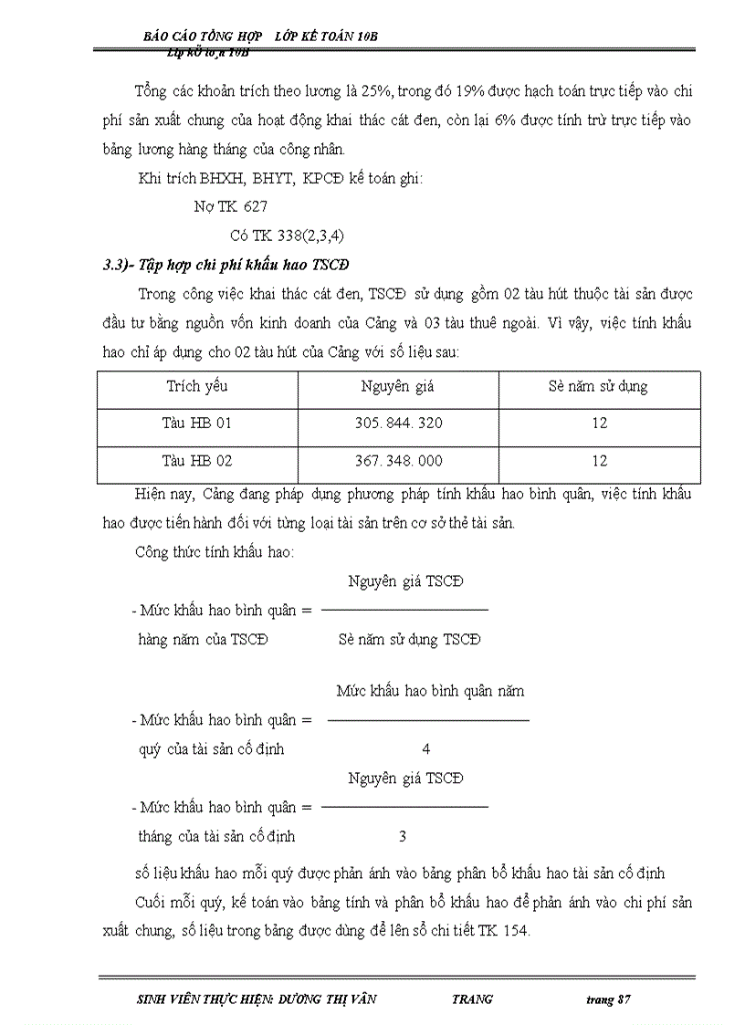 image for page Báo cáo tổng hợp kế toán tại Cảng Khuyến Lương