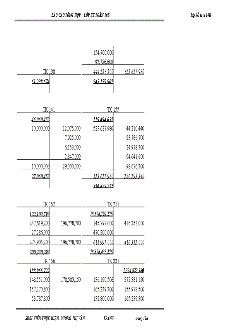 image for page Báo cáo tổng hợp kế toán tại Cảng Khuyến Lương