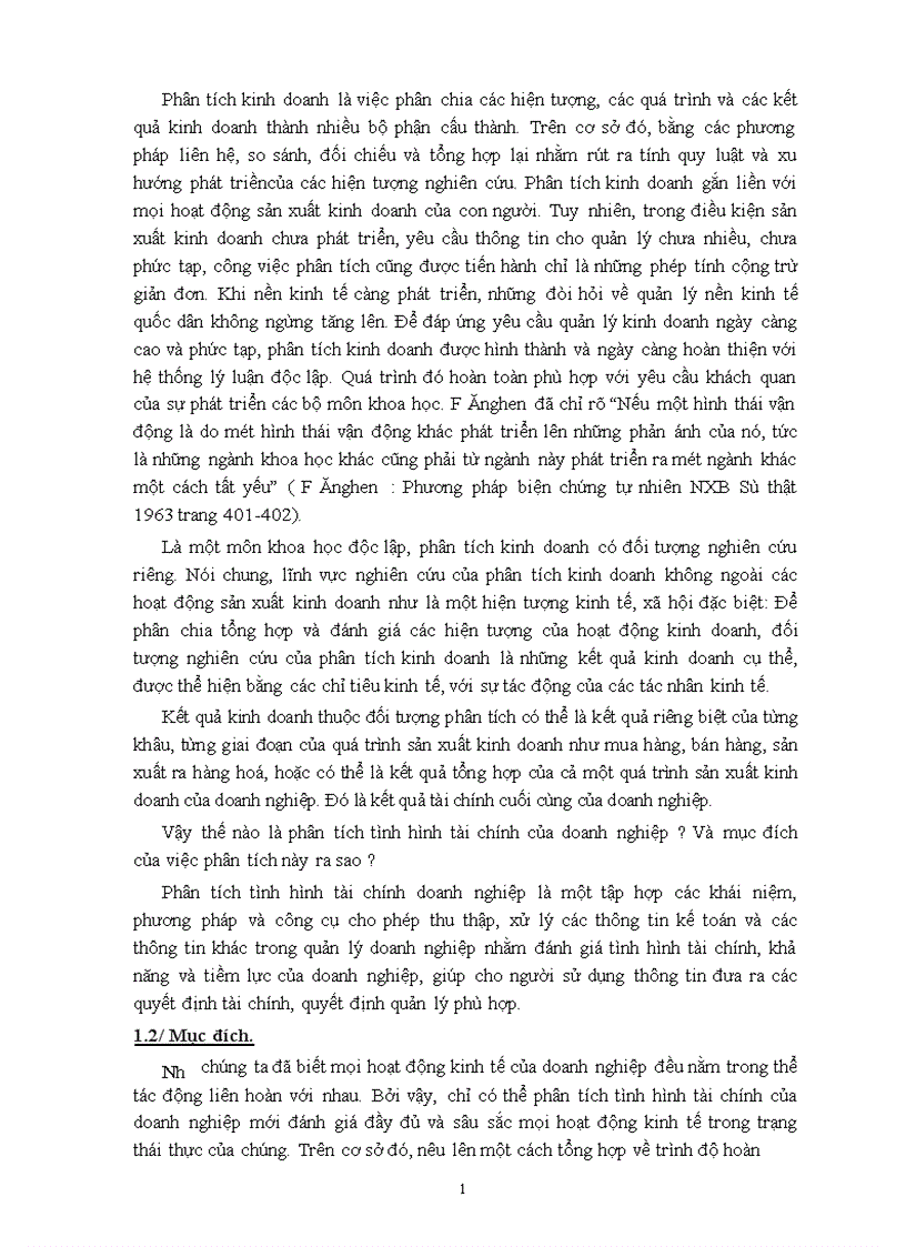 image for page Phân tích tình hình tài chính doanh nghiệp và những giải pháp chống suy thoái tại Tổng công ty chè Việt nam