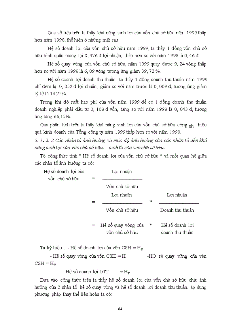 image for page Phân tích tình hình tài chính doanh nghiệp và những giải pháp chống suy thoái tại Tổng công ty chè Việt nam