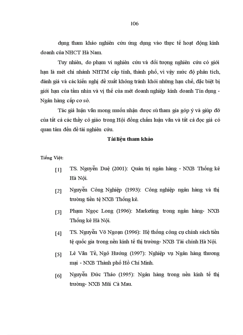 image for page Giải pháp nâng cao hiệu quả kinh doanh của NHCT Hà Nam 1