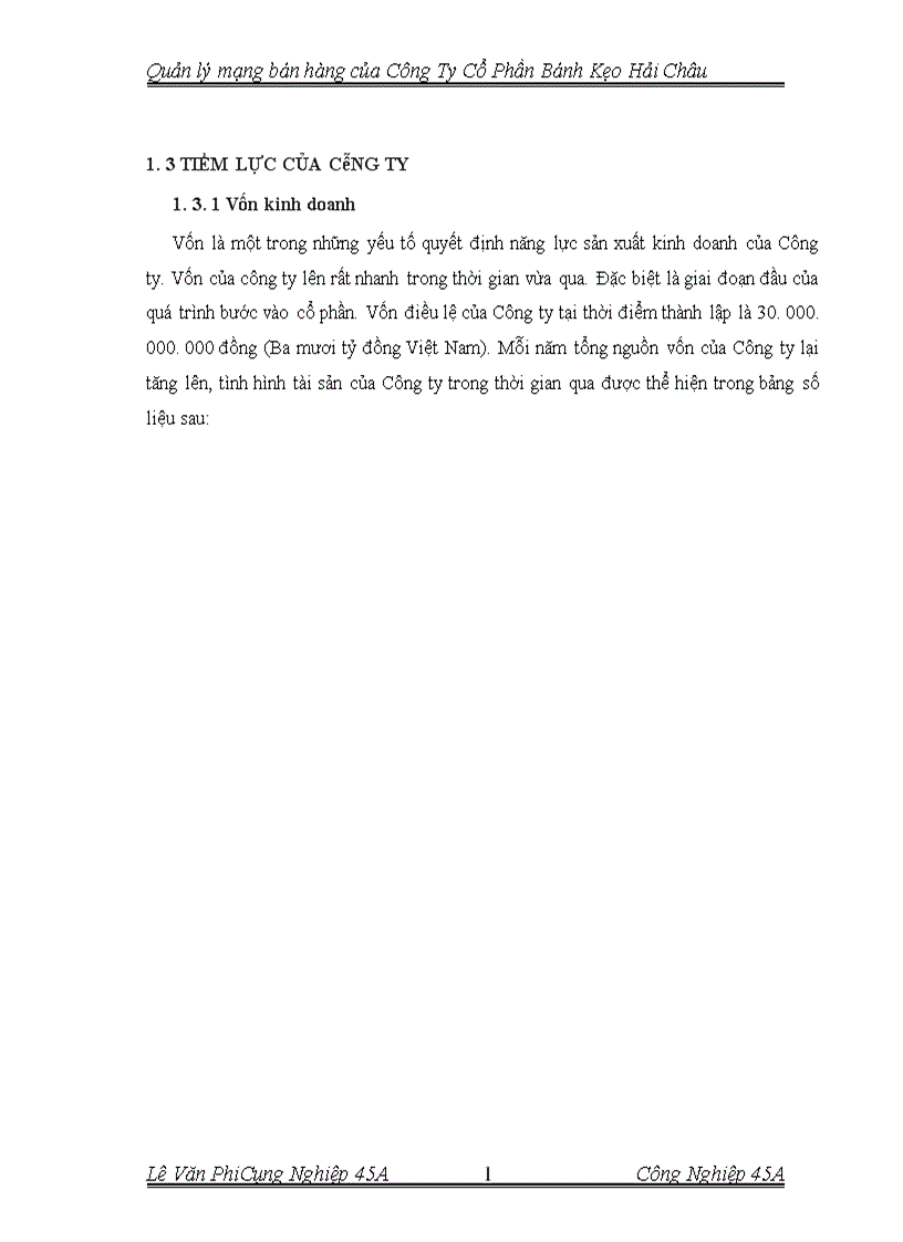 image for page Quản lý mạng bán hàng của Công Ty Cổ Phần bánh Kẹo Hải Châu